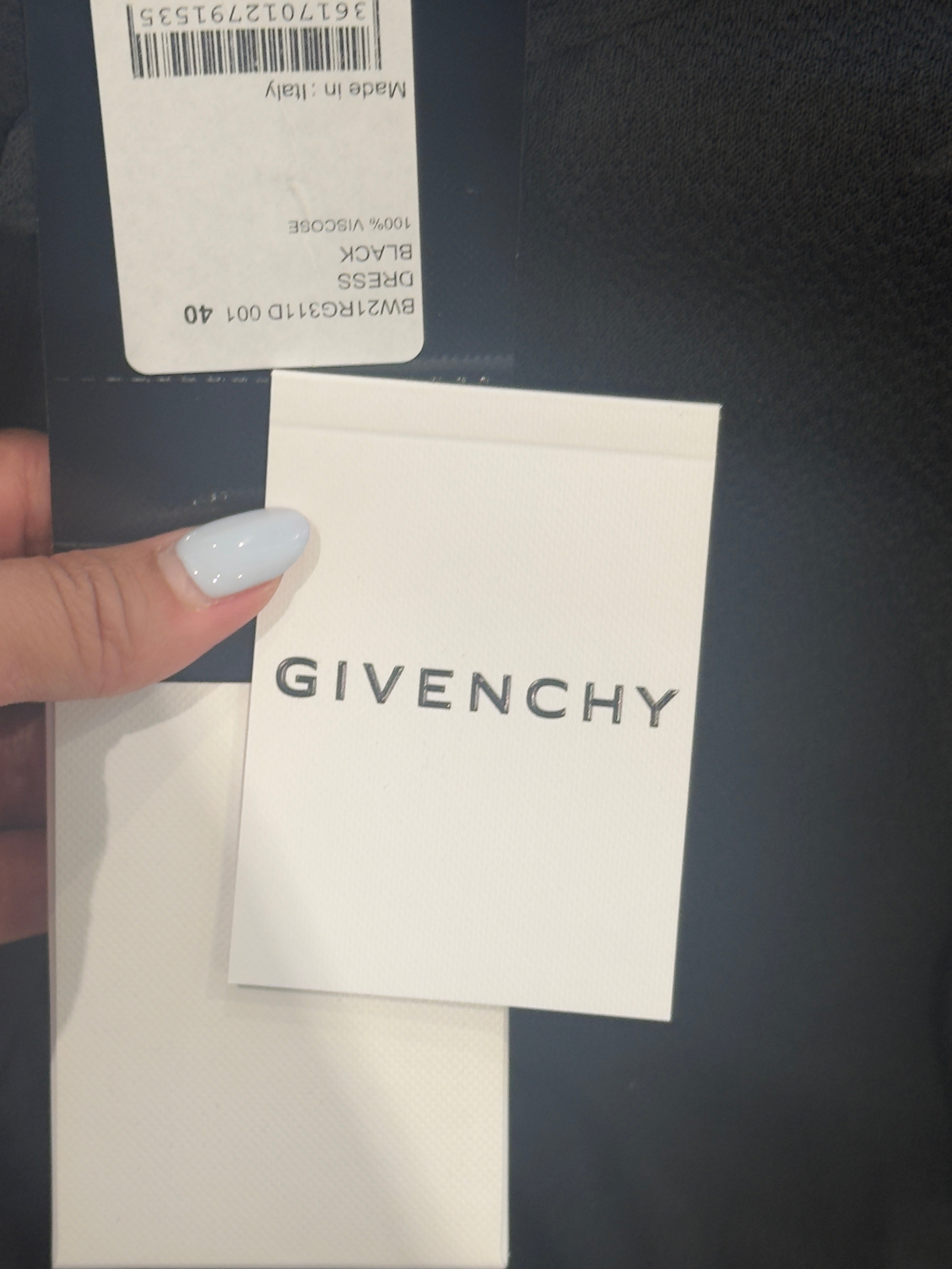 Givenchy Cutout ruched stretch-crepe turtleneck gown Size 12UK