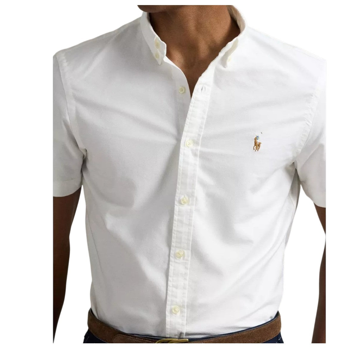 Polo Ralph Lauren Classic White Slim Fit Shirt Size S