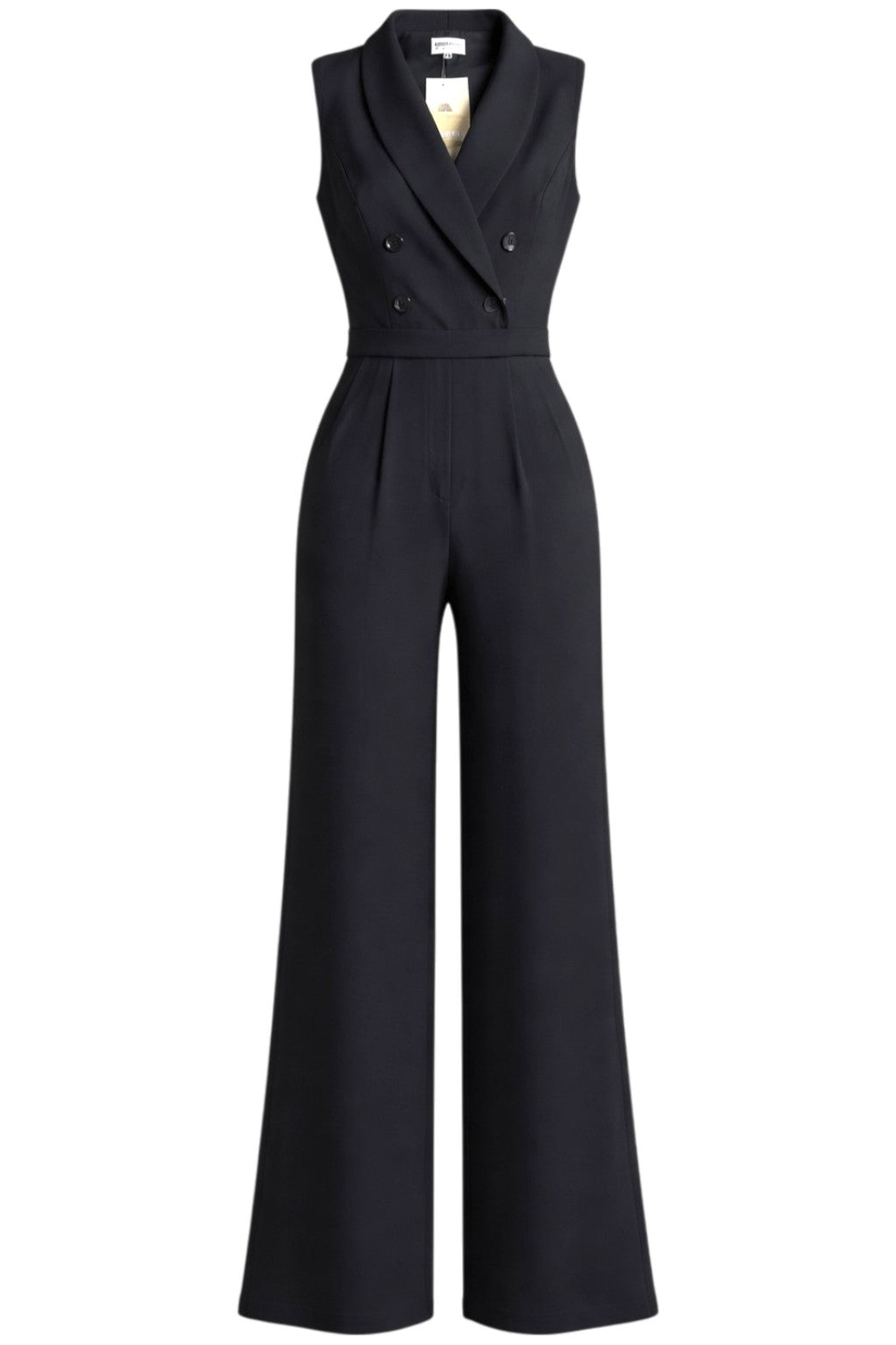 Somerset by Alice Temperley Black Tuxedo Style Jumpsuit Size 12 UK