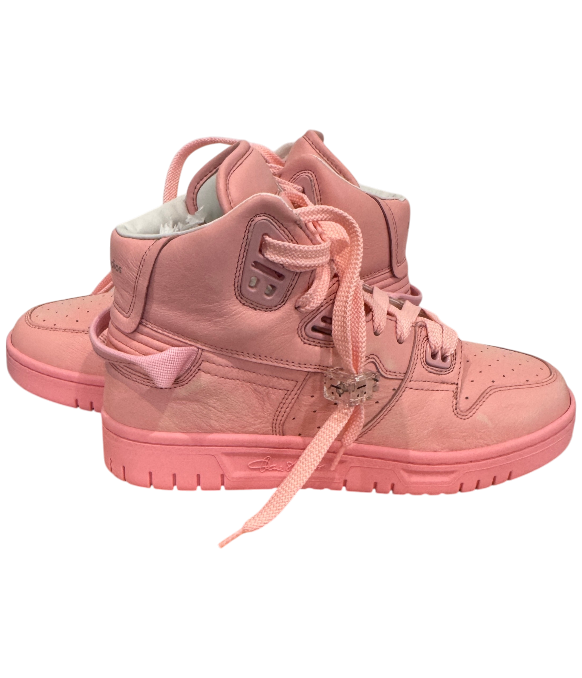 Acne Studio Hightop Sneakers  Pink  Size 37