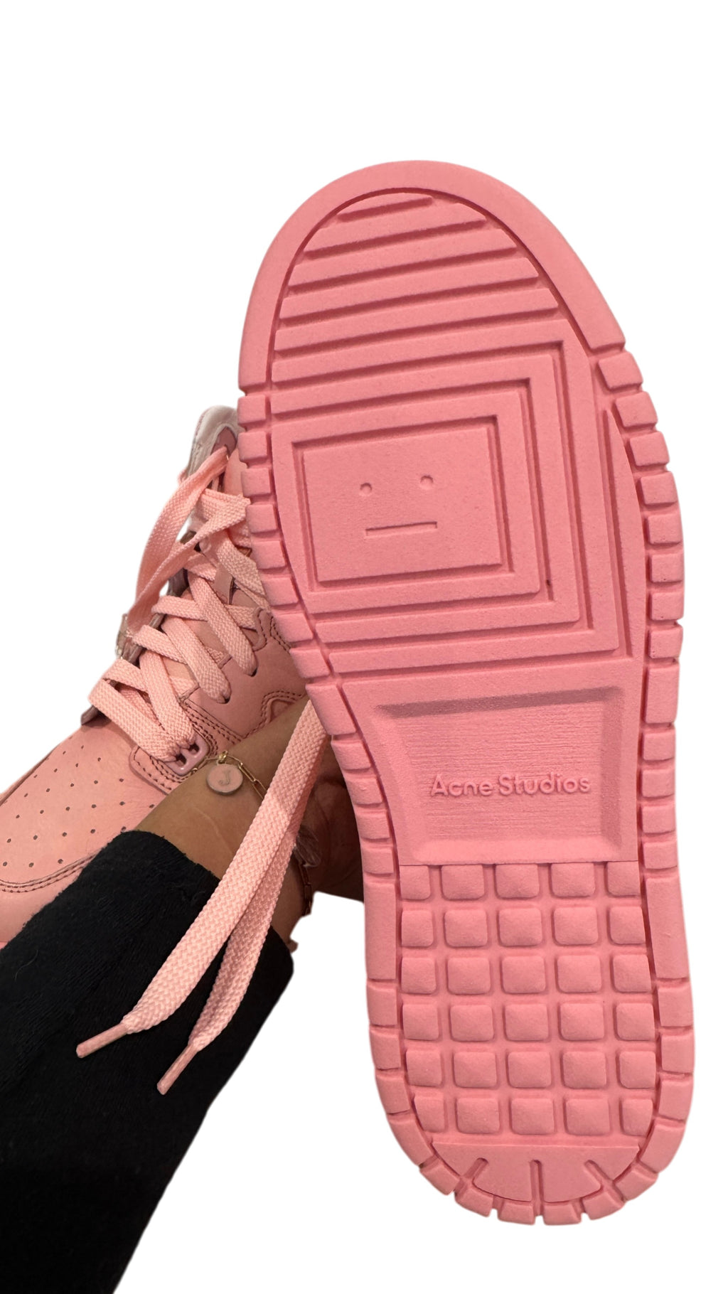 Acne Studio Hightop Sneakers  Pink  Size 37