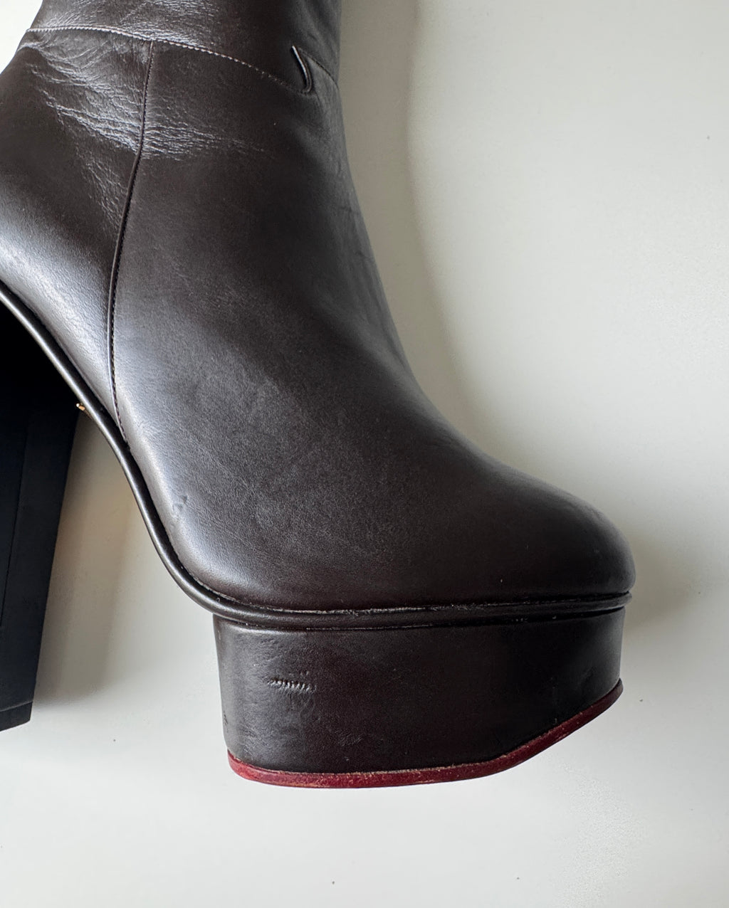 Charlotte Olympia Over the Knee Boots Size 38.5