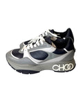 JimmyChoo Chunky CHOO Trainers in Navy Blue and Grey Size 9.5 UK
