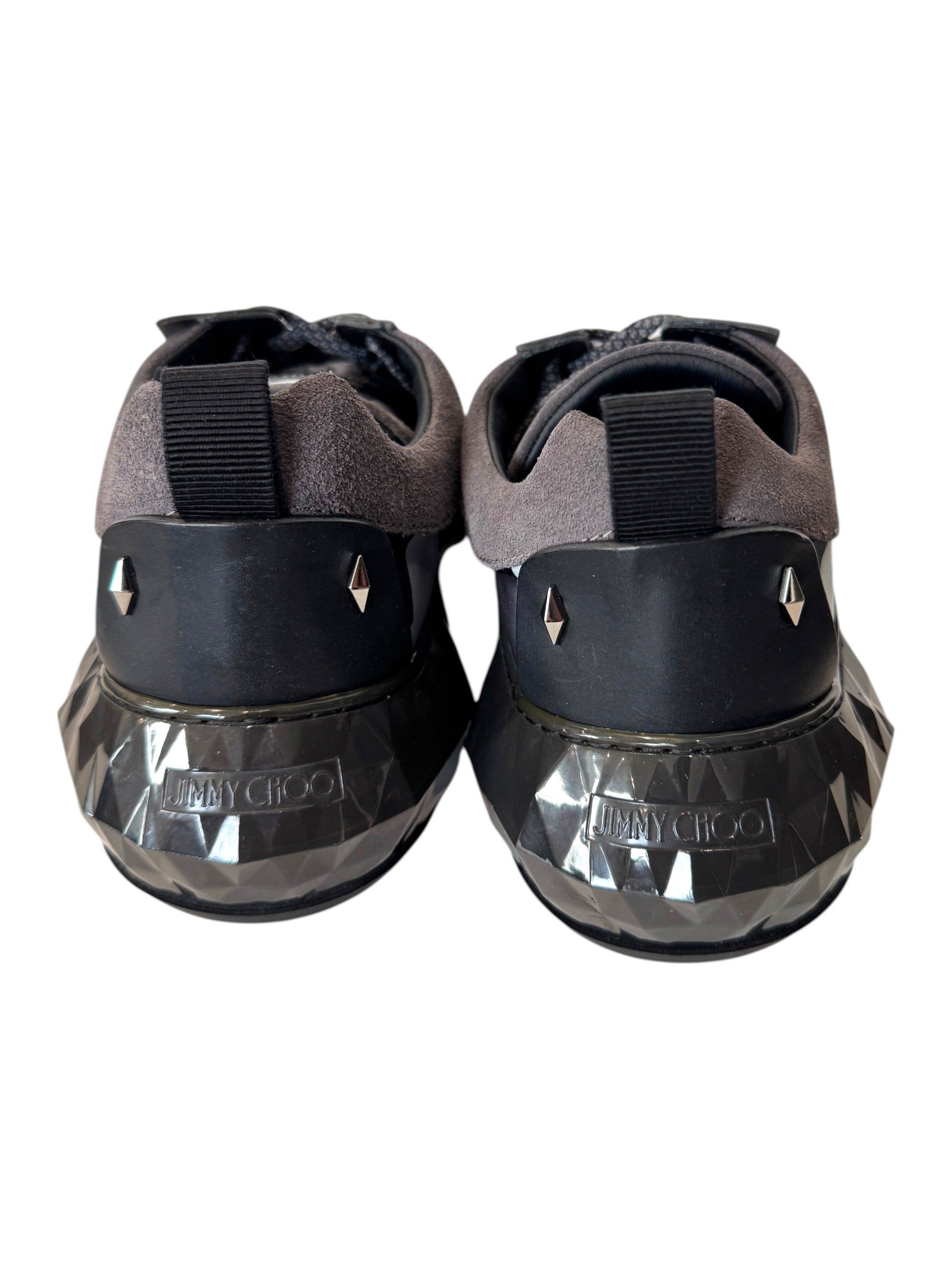 Jimmy Choo Diamond Sneaker Blue/Silver Size 8 UK