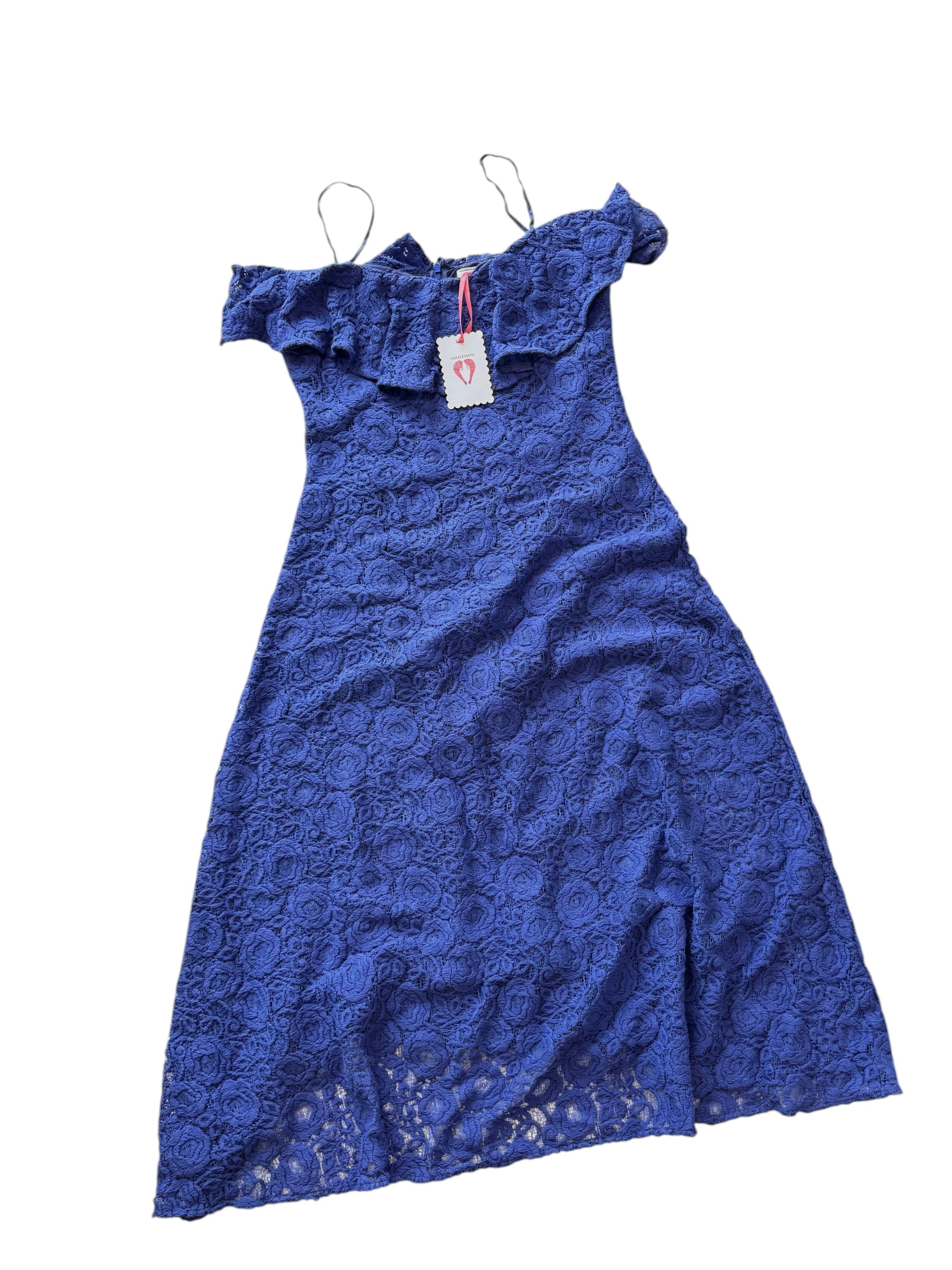 Shrimps Honor Blue Lace Dress Size 10 UK