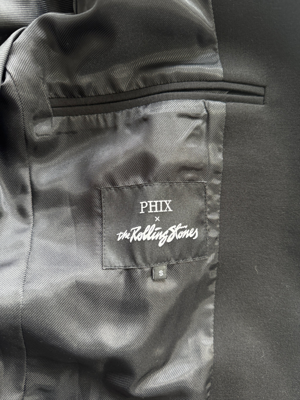 Phix x Rolling Stones Collab Blazer Unisex Size S