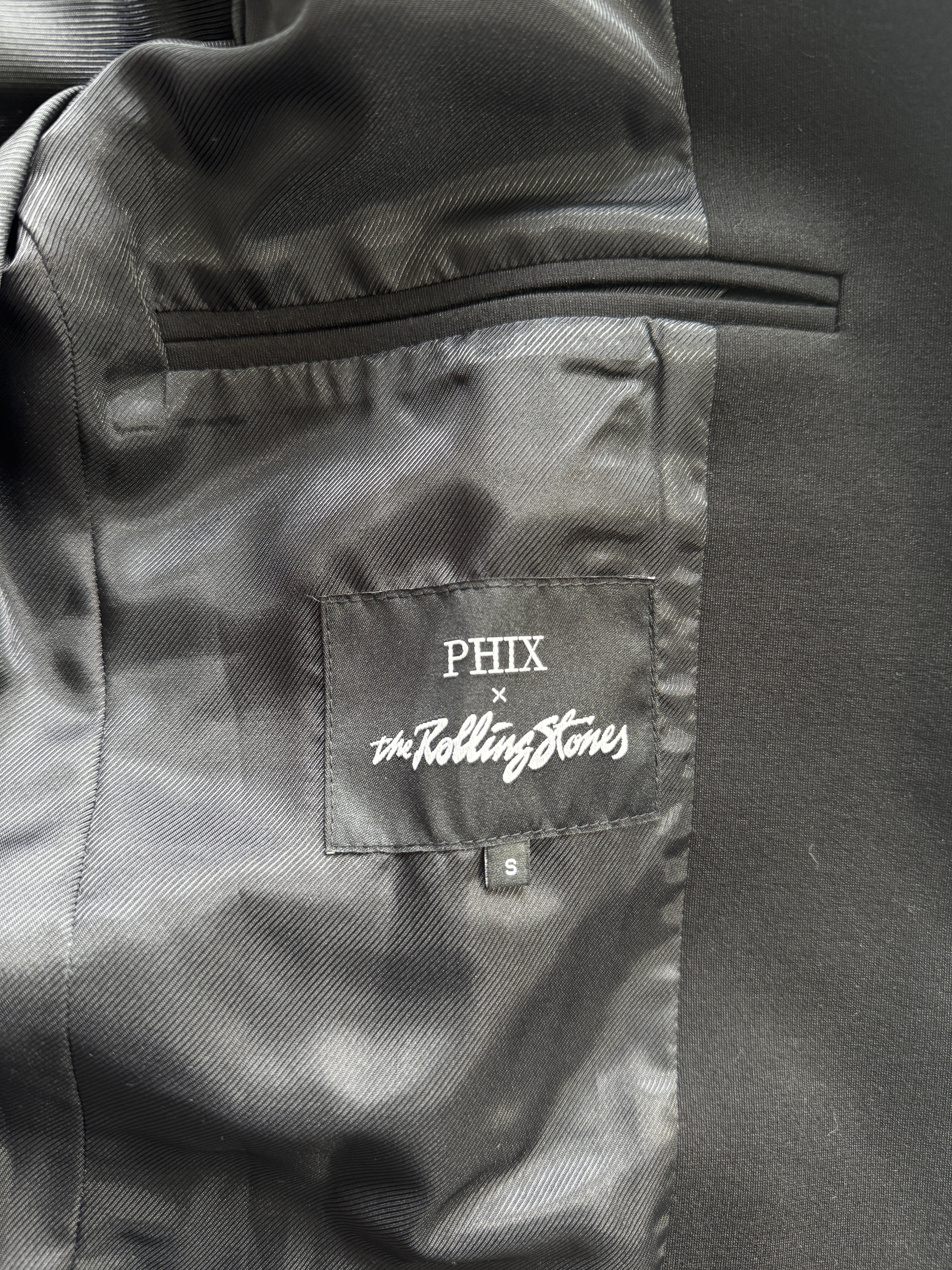 Phix x Rolling Stones Collab Blazer Unisex Size S
