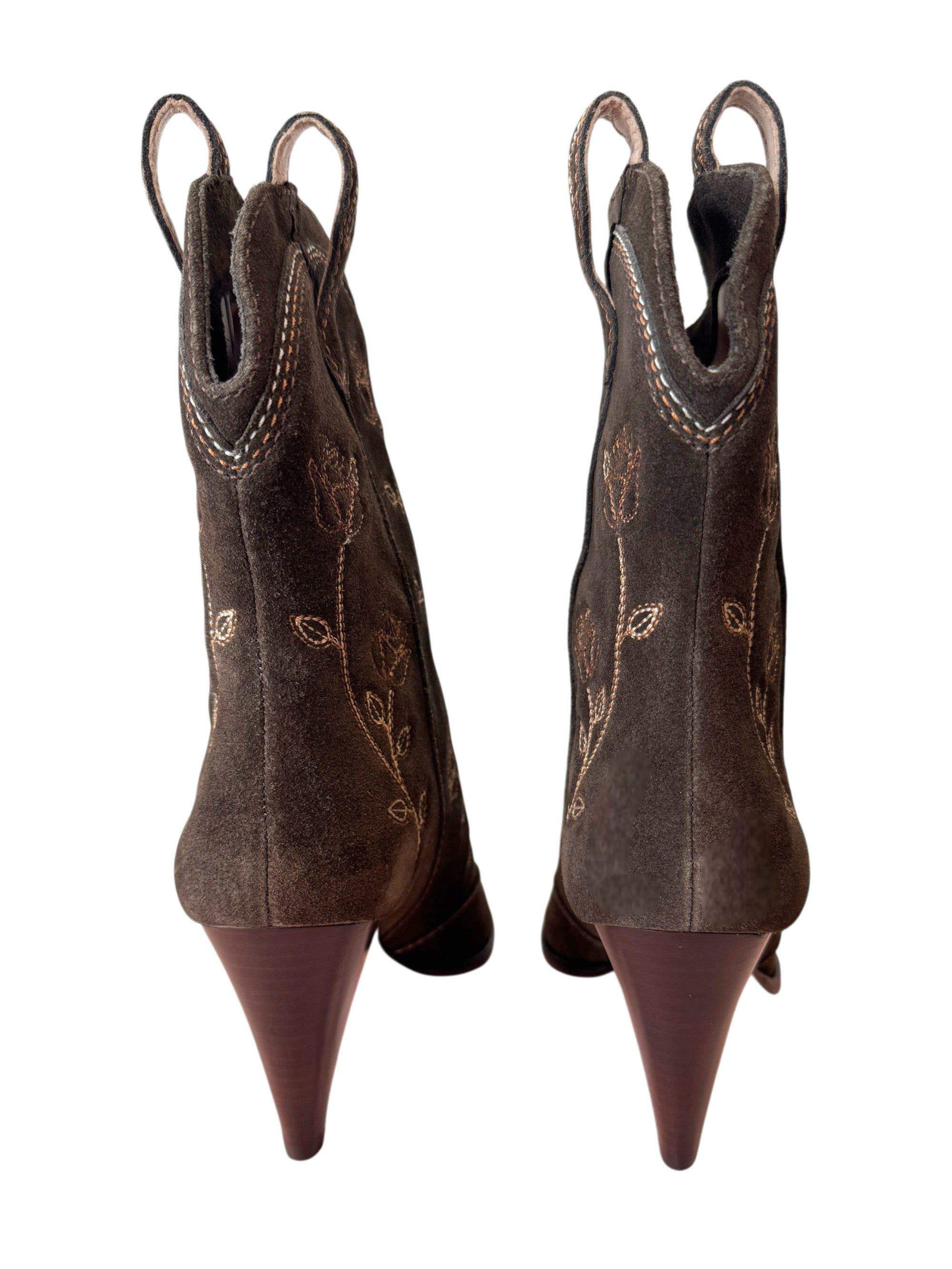 Sophia Webster Wonderlust Boot in Tan & Cognac Size 4 UK