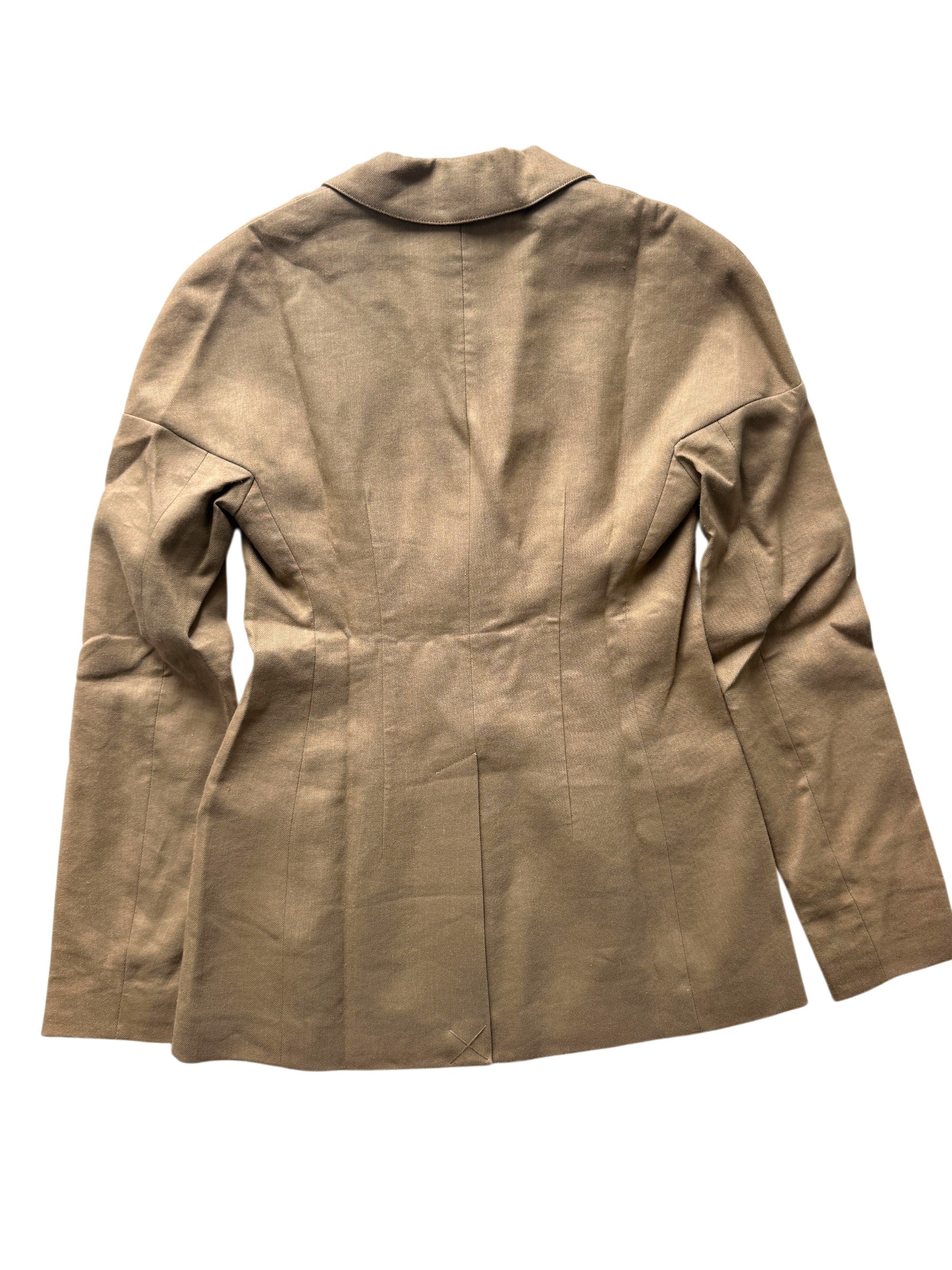 Tibi Linen-Blend Twill Blazer Size 4-8 UK