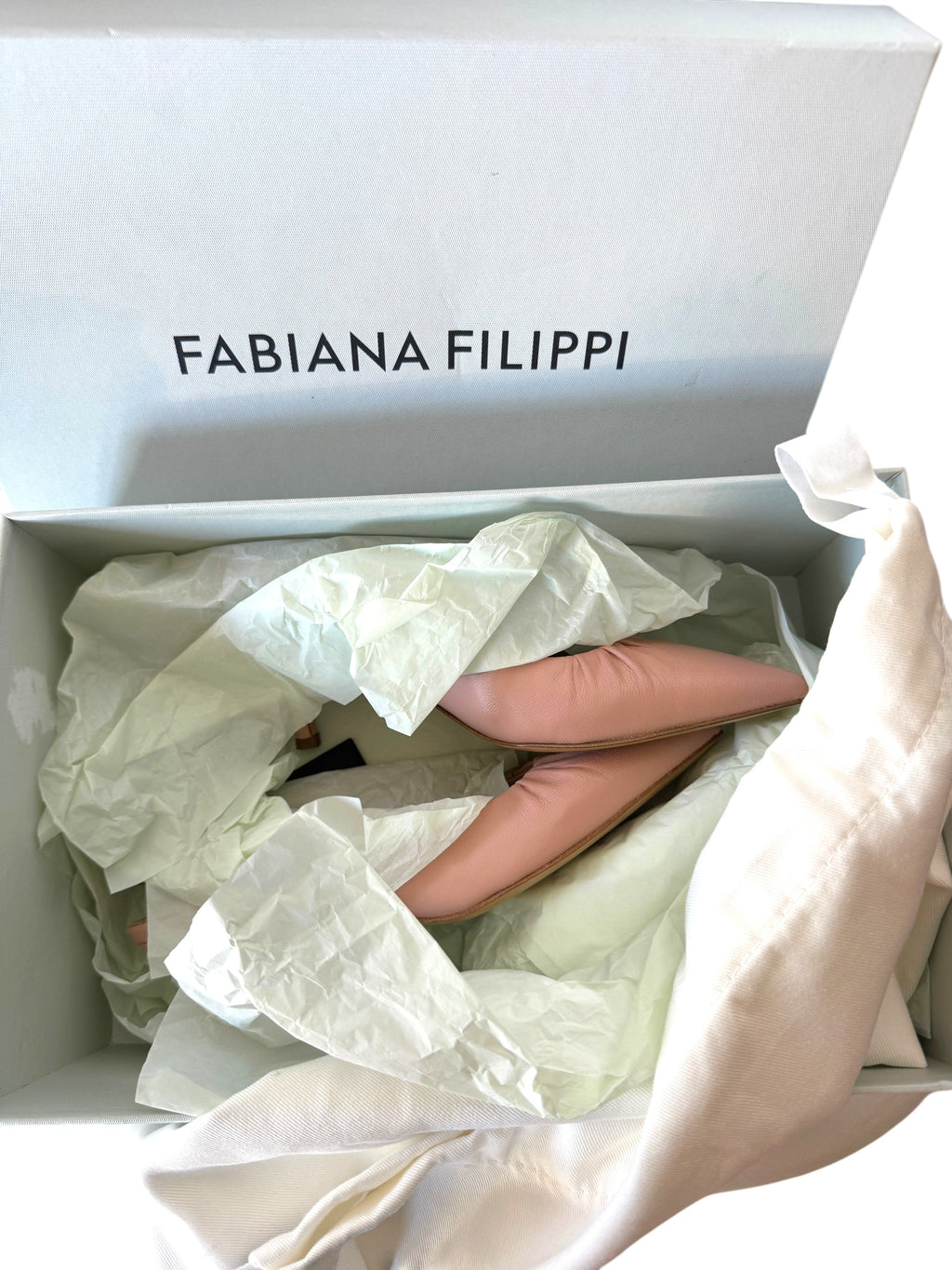 Fabiana Filippi 55mm Ruched Detailed Pumps Size 4 UK