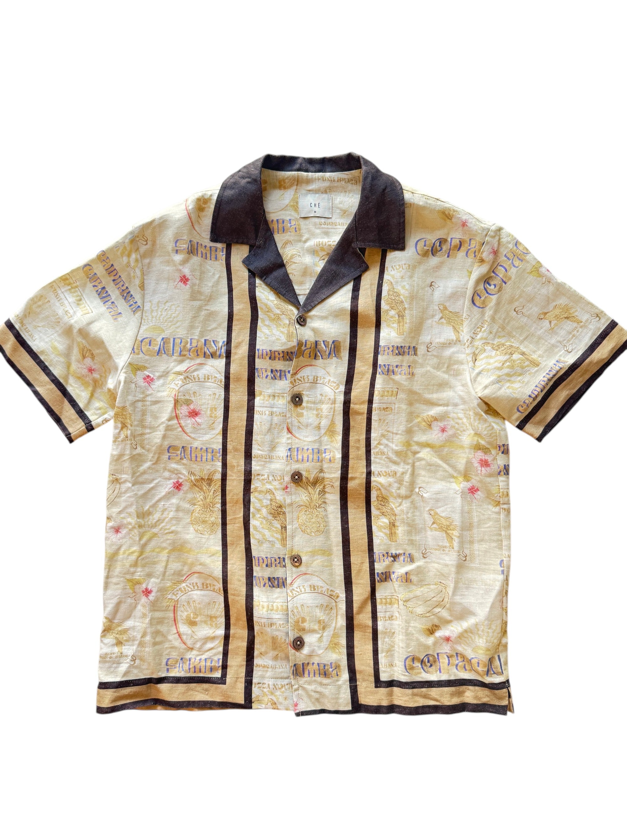 CHÉ Studios Monte Cristo Print Shirt Size M