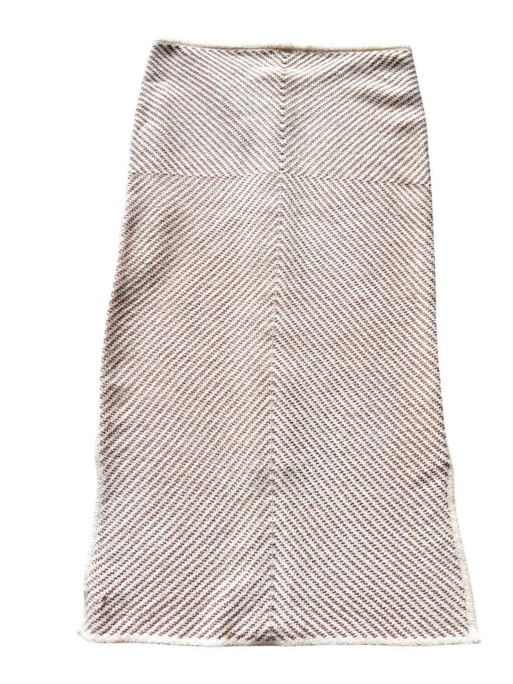 Joseph Ultra Soft Jacquard Knit Midi Skirt Size M