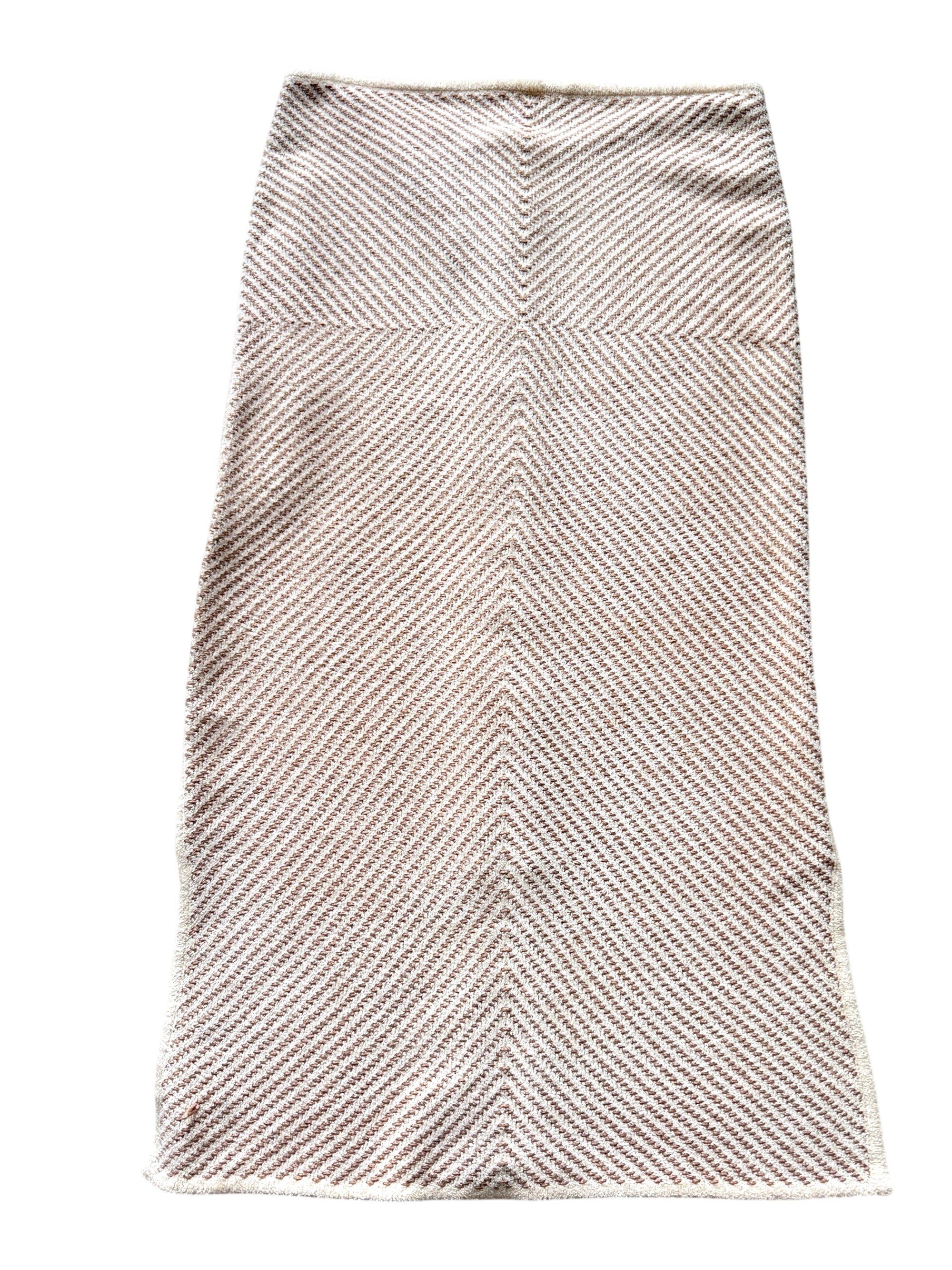 Joseph Ultra Soft Jacquard Knit Midi Skirt Size M