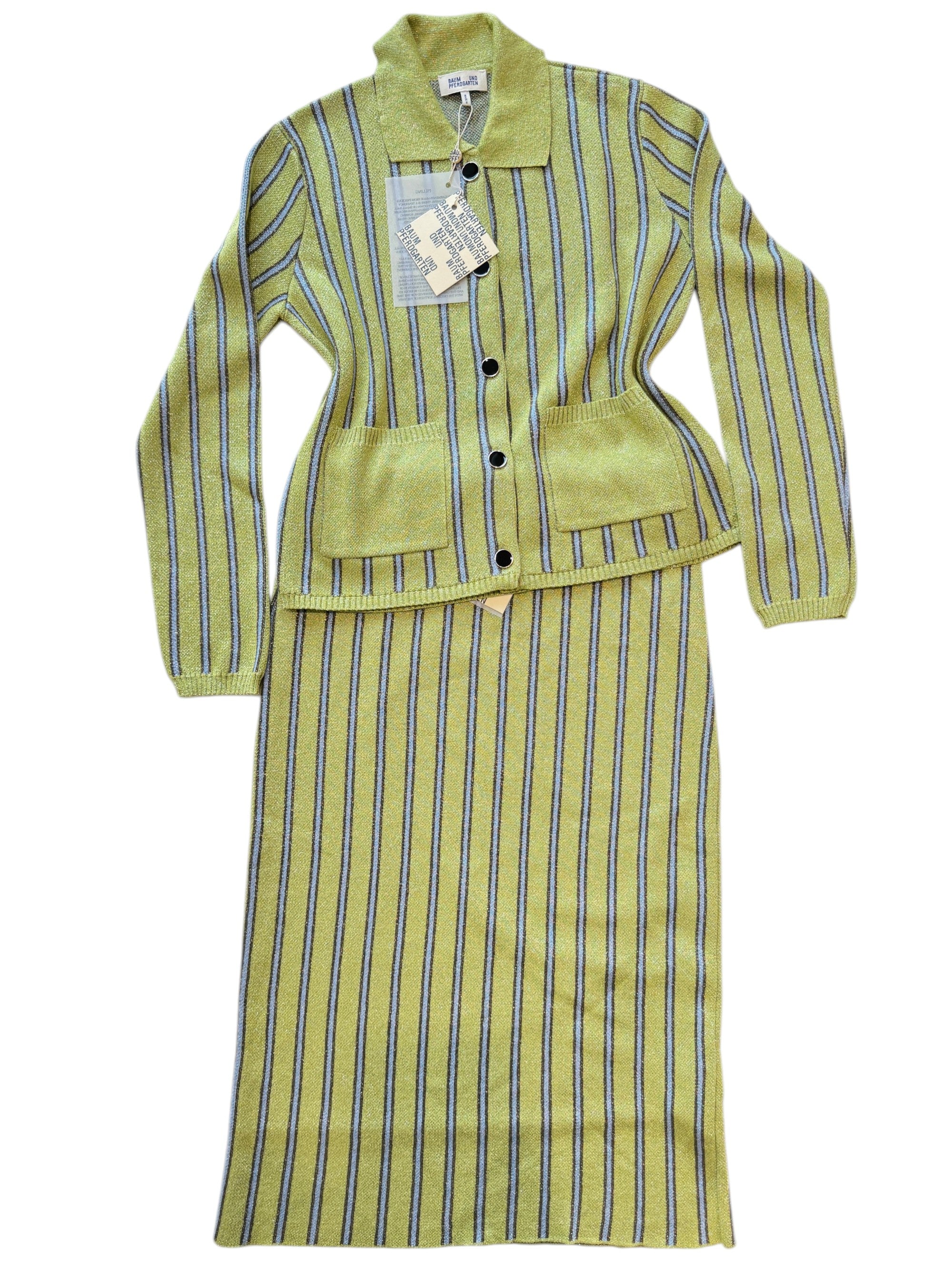 Baum Und Pferdgarten Cilia Skirt In Dark Citron Size S