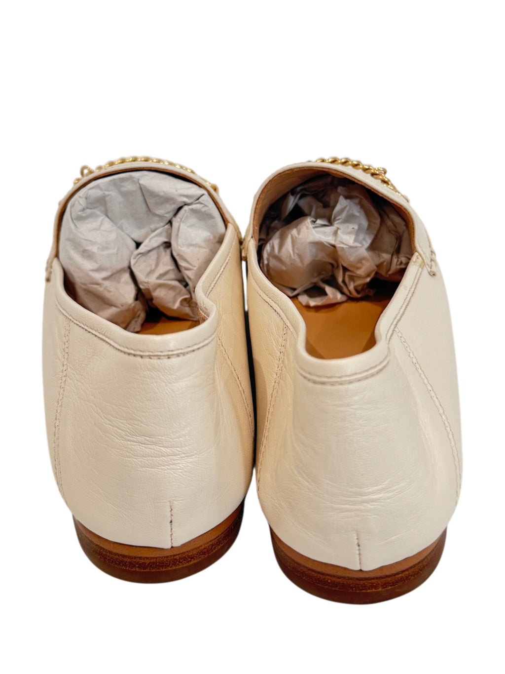 Coach Hanna Loafer Cream Size 6 UK