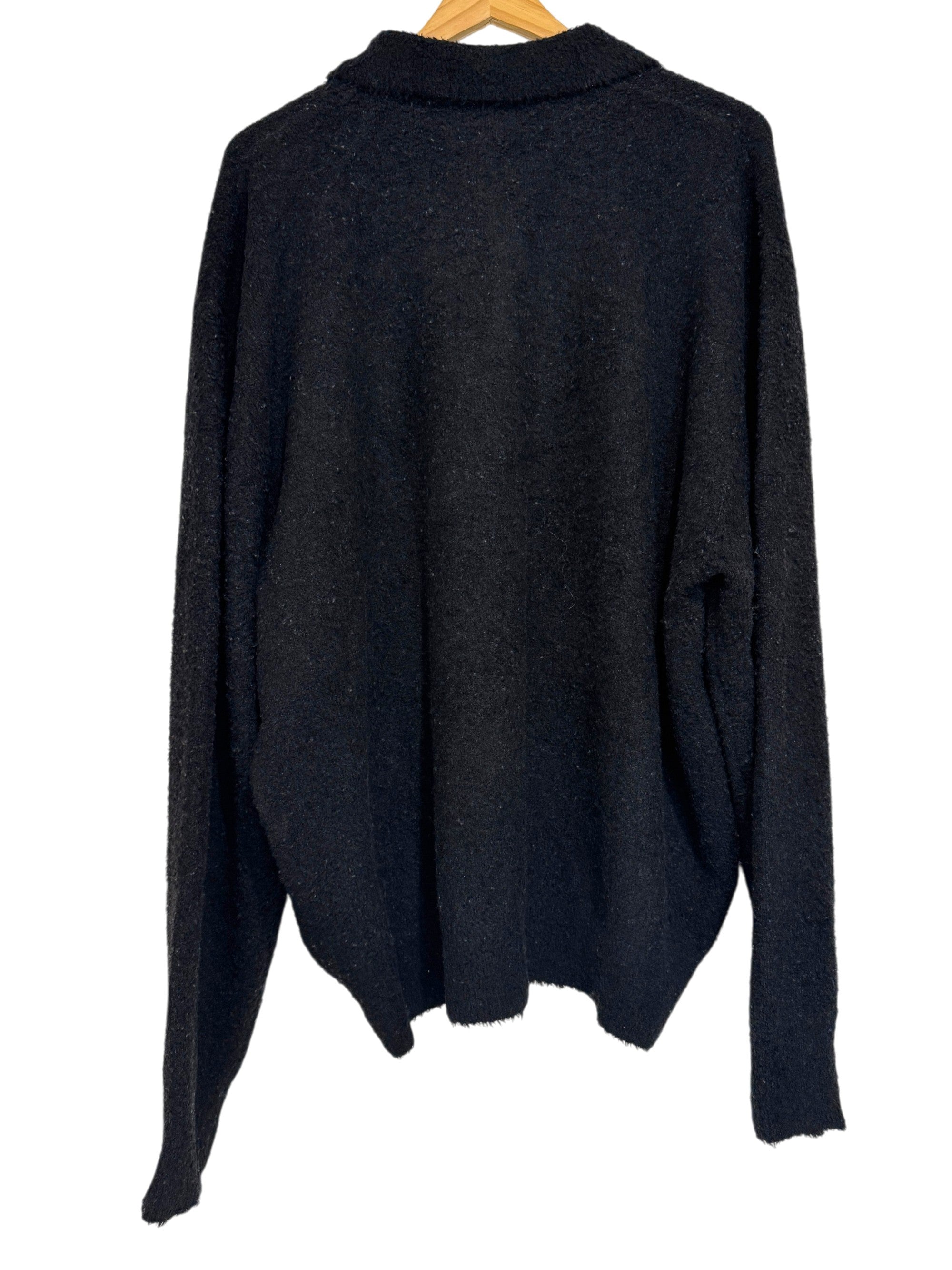 Axel Arigato Passage Polo Sweater Black Size L