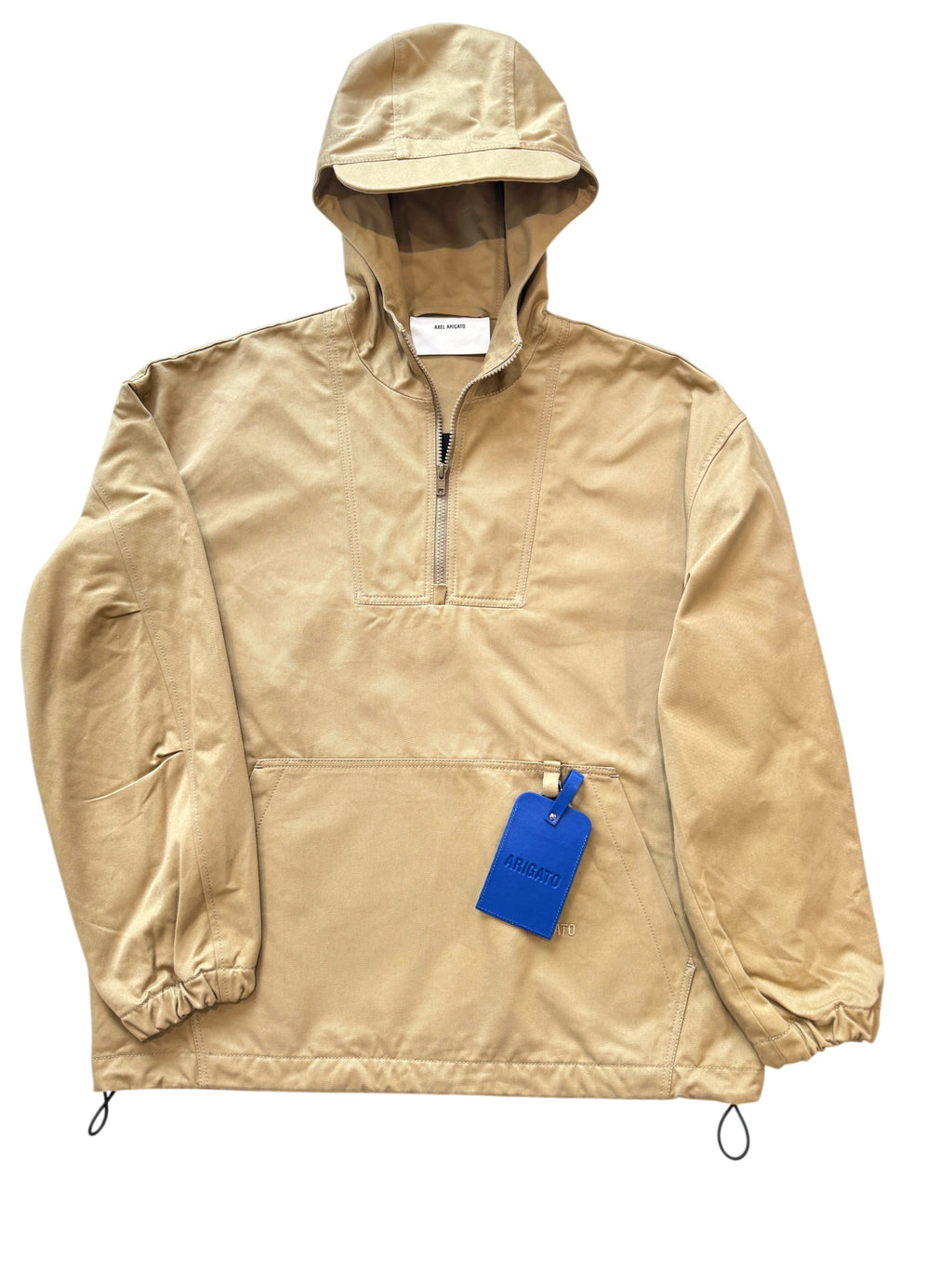 Axel Arigato Metric Anorak Beige Canvas Size XS
