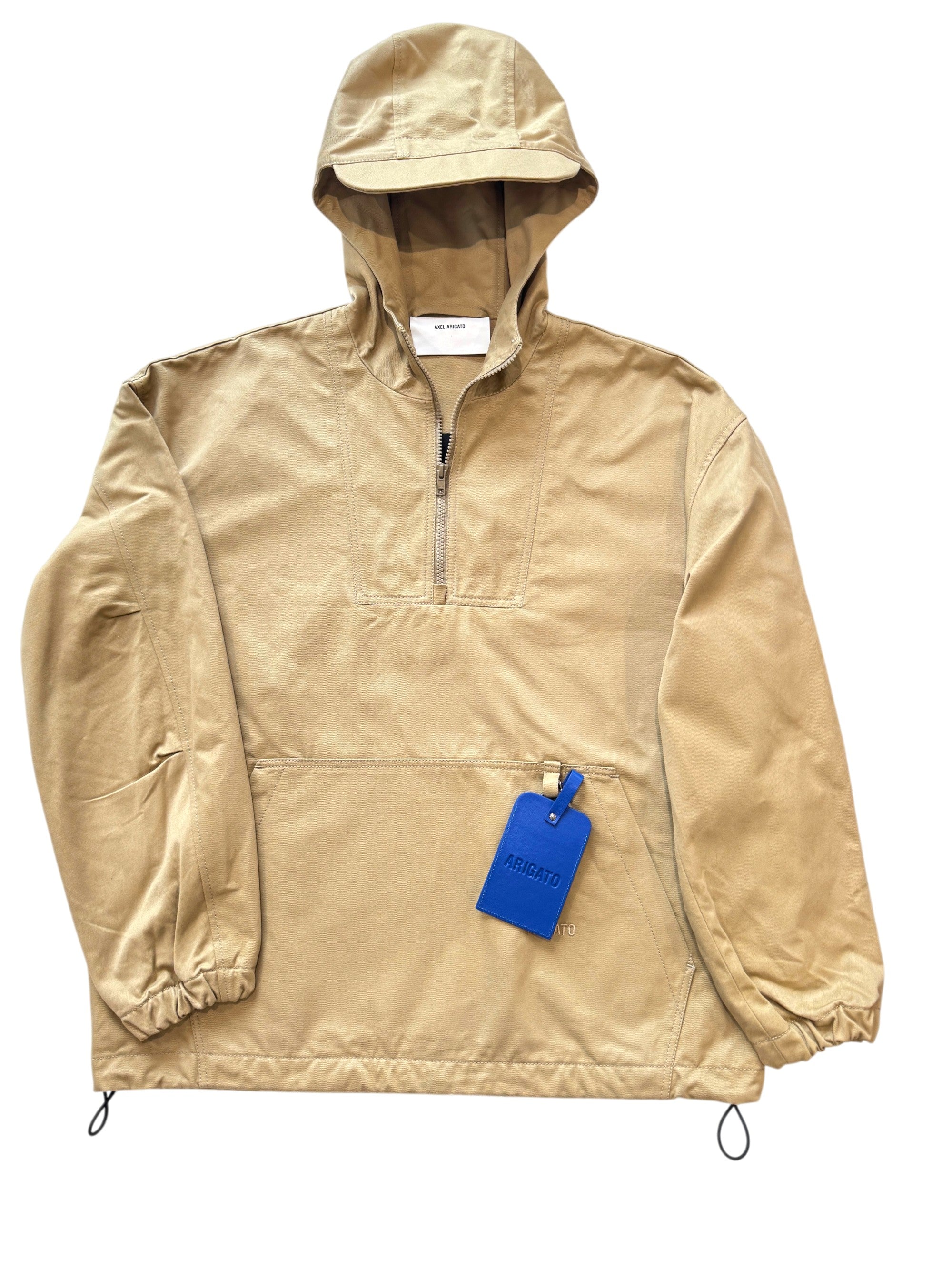 Axel Arigato Metric Anorak Beige Canvas Size XS