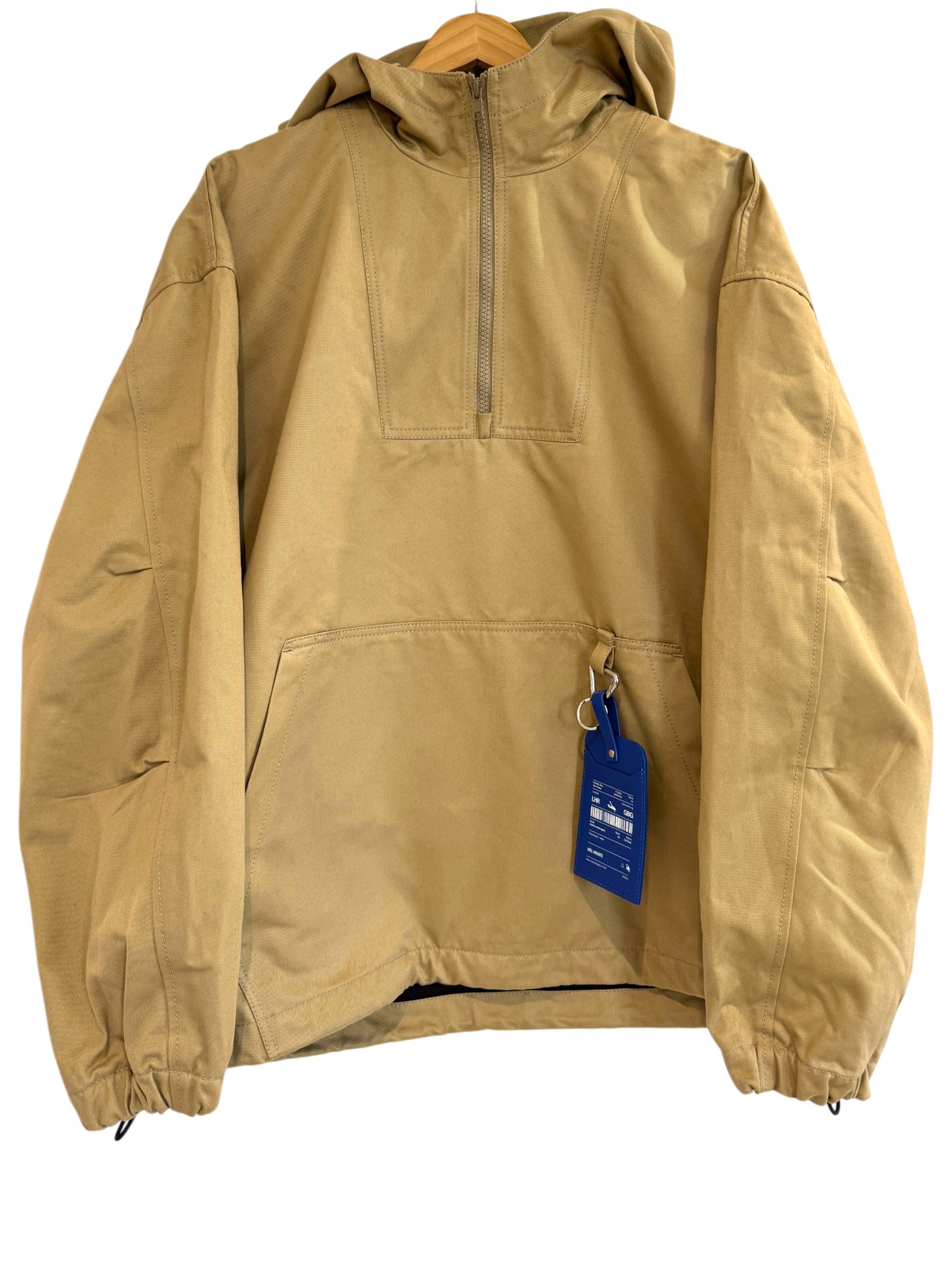 Axel Arigato Metric Anorak Beige Canvas Size XS