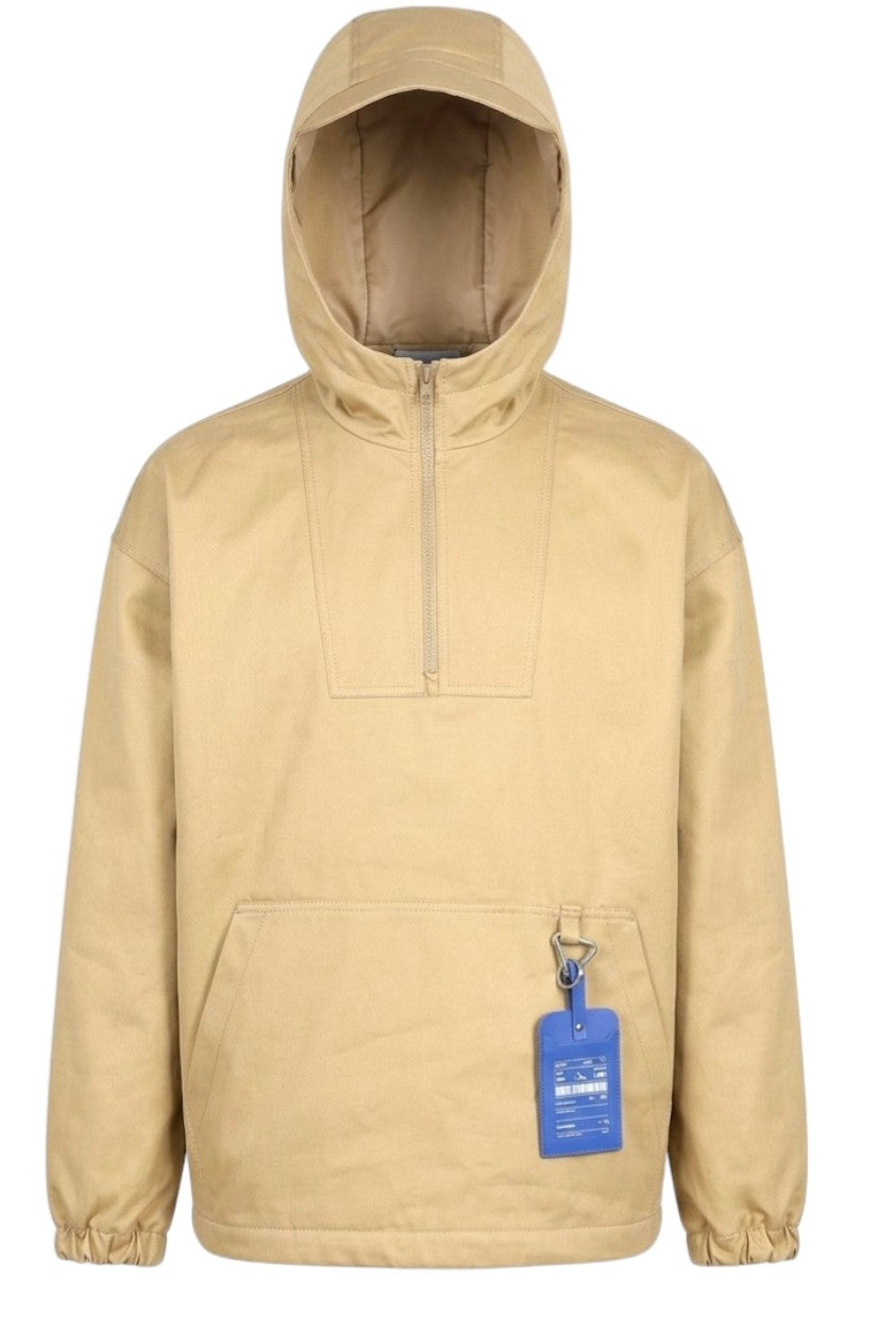 Axel Arigato Metric Anorak Beige Canvas Size XS