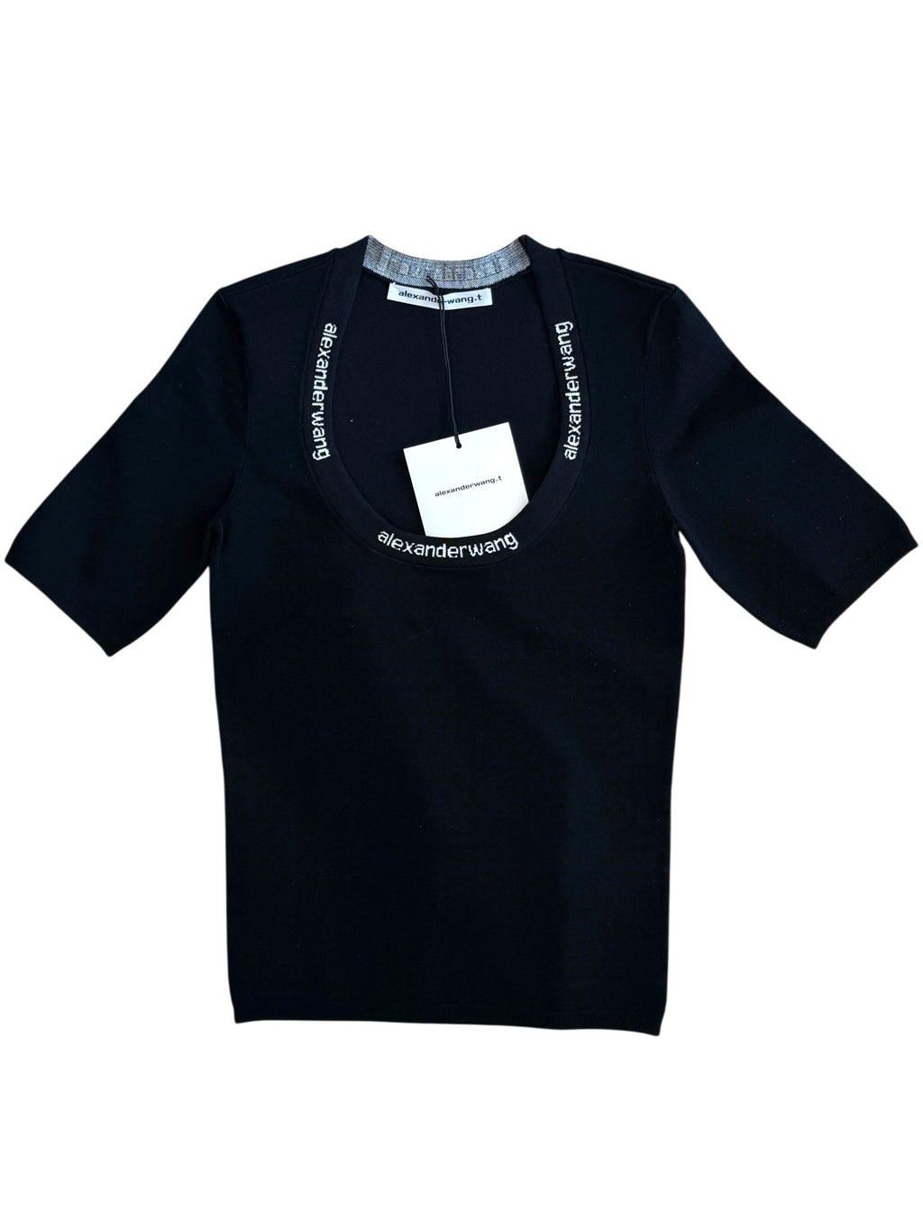 Alexanderwang.T Black Bodycon T-Shirt Size XS