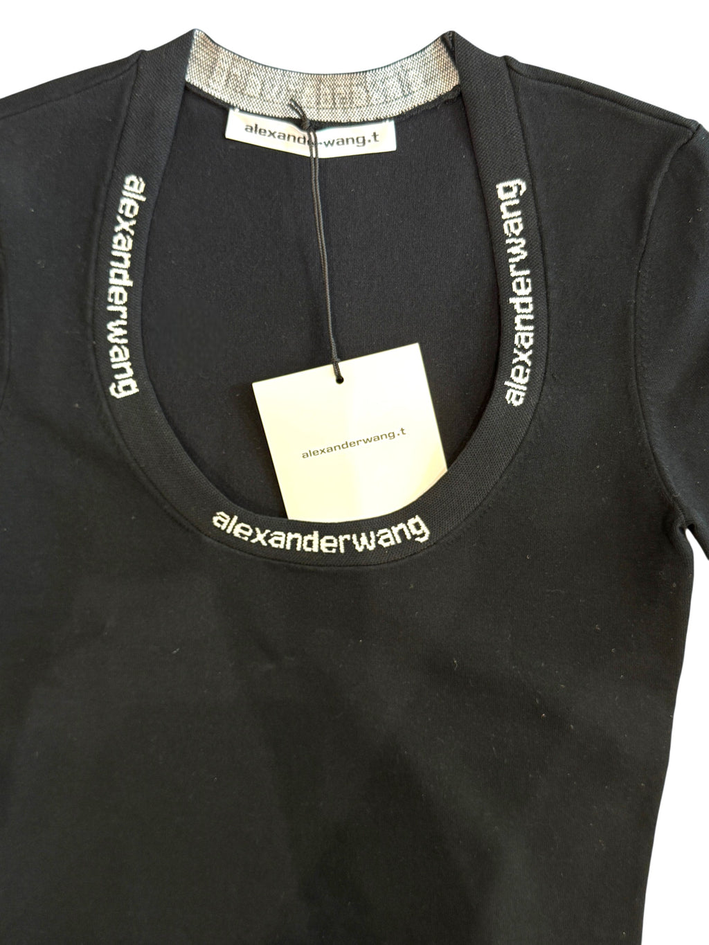 Alexanderwang.T Black Bodycon T-Shirt Size XS