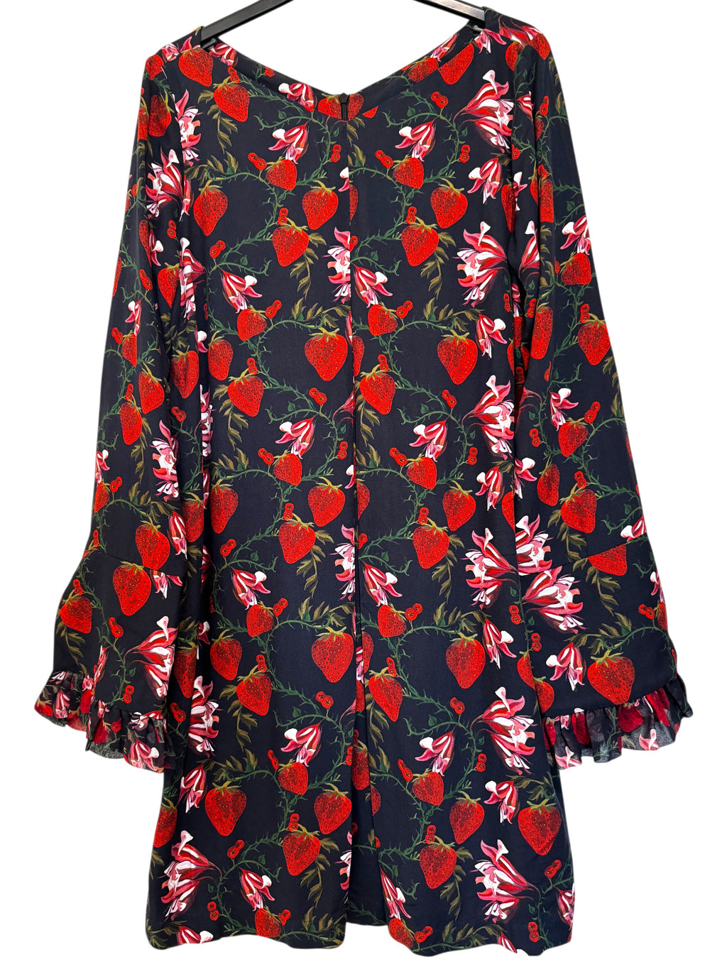 Mother of Pearl Strawberry Nora Dress Size 10 UK