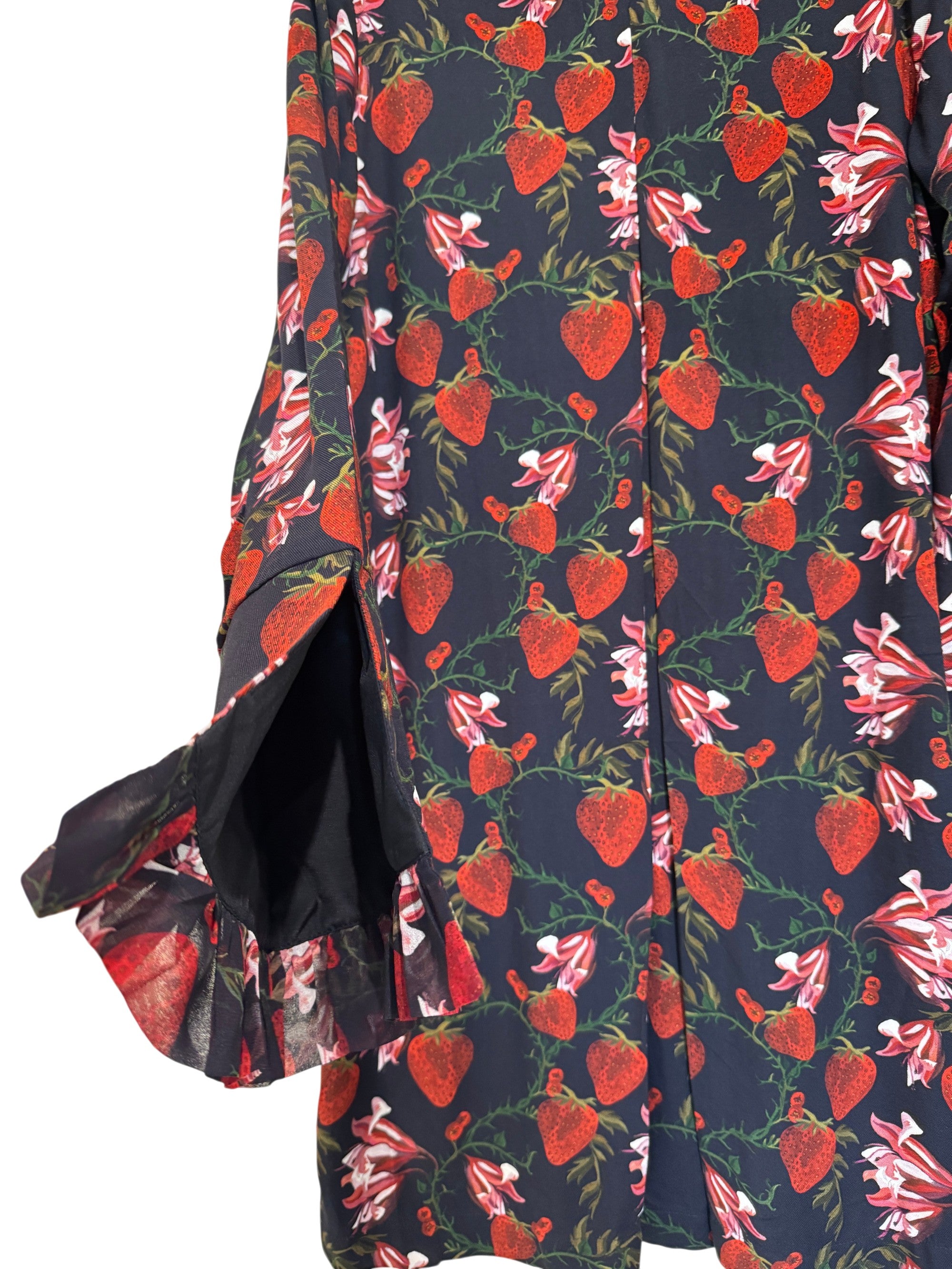 Mother of Pearl Strawberry Nora Dress Size 10 UK
