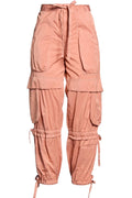 Isabel Marant Nazemi Tapered-leg Ankle Pull-on Cargo Trousers Size 8UK