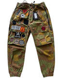 Dsquared2 Camo Print Patch Cargo Pants Size 42 IT