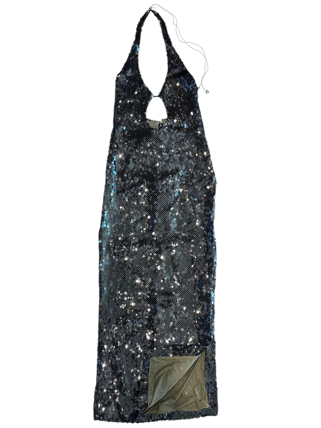 16 Arlington Sola Sequin-Embelished Midi Dress Size 6 UK