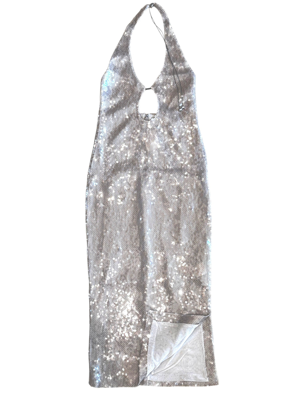 16 Arlington Sola Sequin-Embelished Midi Dress Size 12
