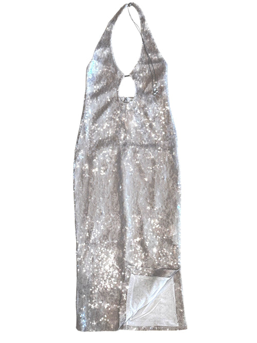 16 Arlington Sola Sequin-Embelished Midi Dress Size 12