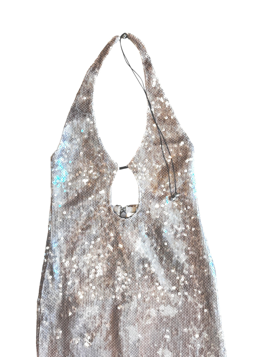 16 Arlington Sola Sequin-Embelished Midi Dress Size 12