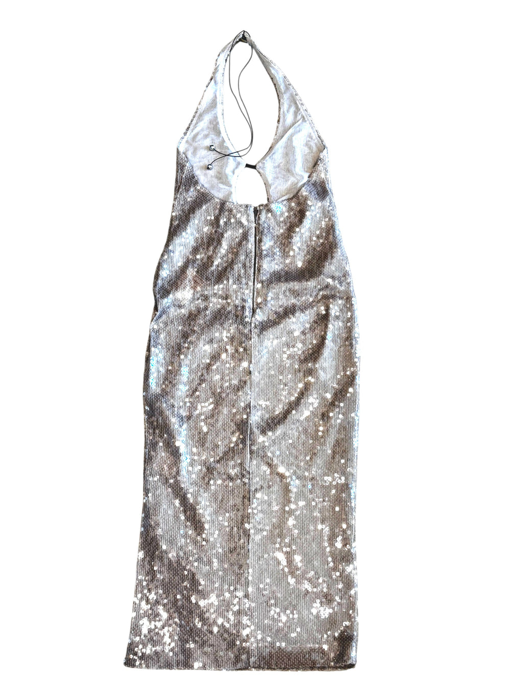 16 Arlington Sola Sequin-Embelished Midi Dress Size 12
