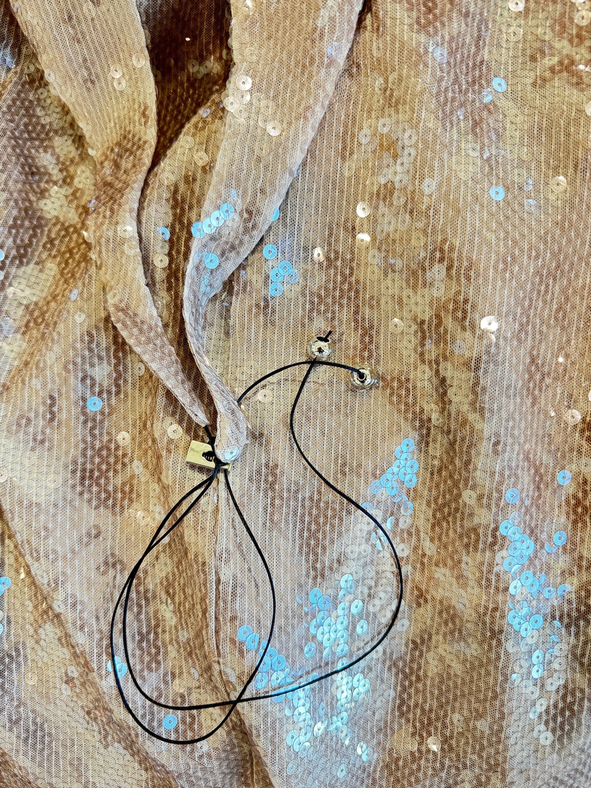 16 Arlington Sola Sequin-Embelished Midi Dress Size 12