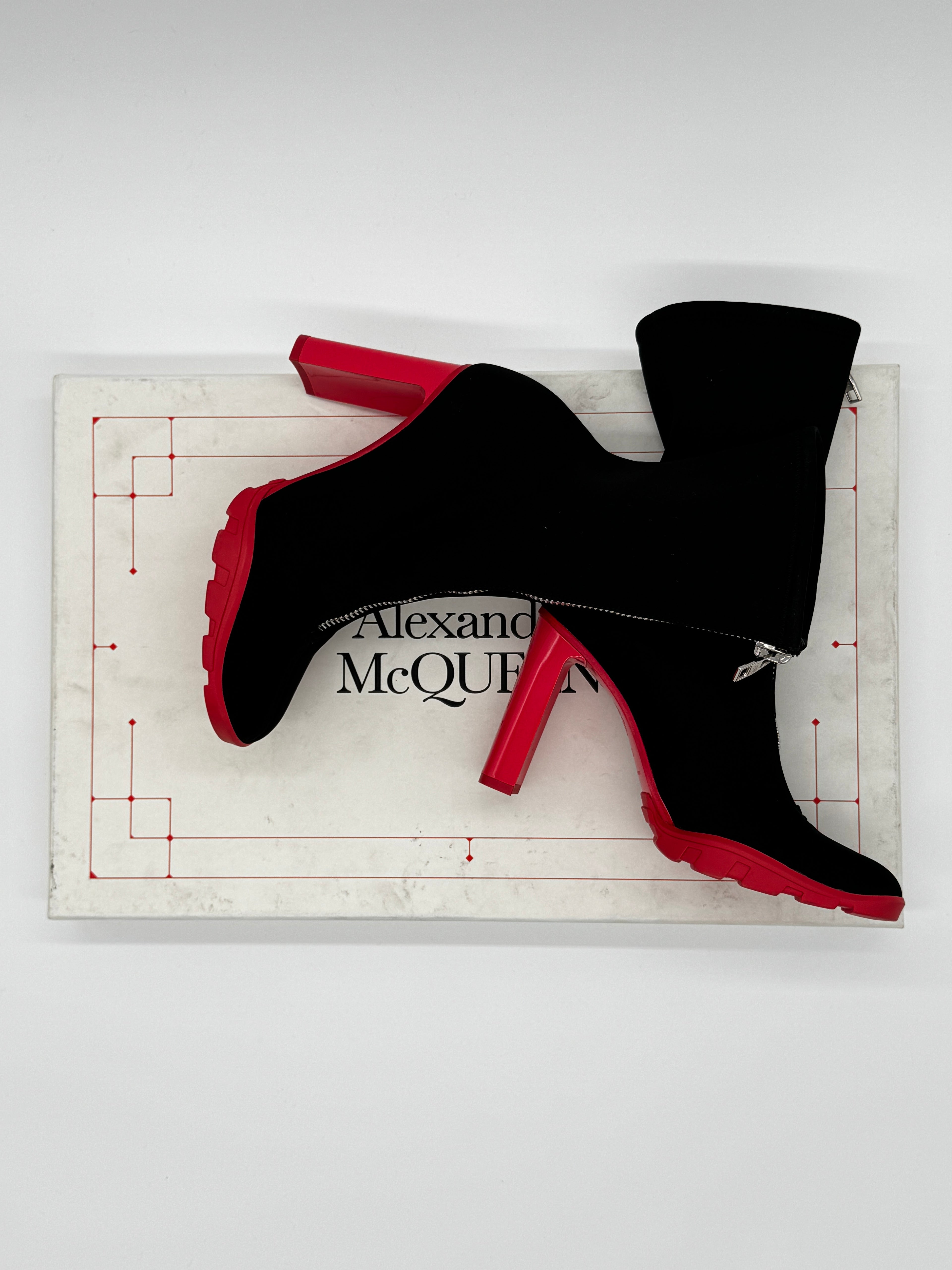Alexander Mcqueen Scuba 85 Boots Size 4.5 UK