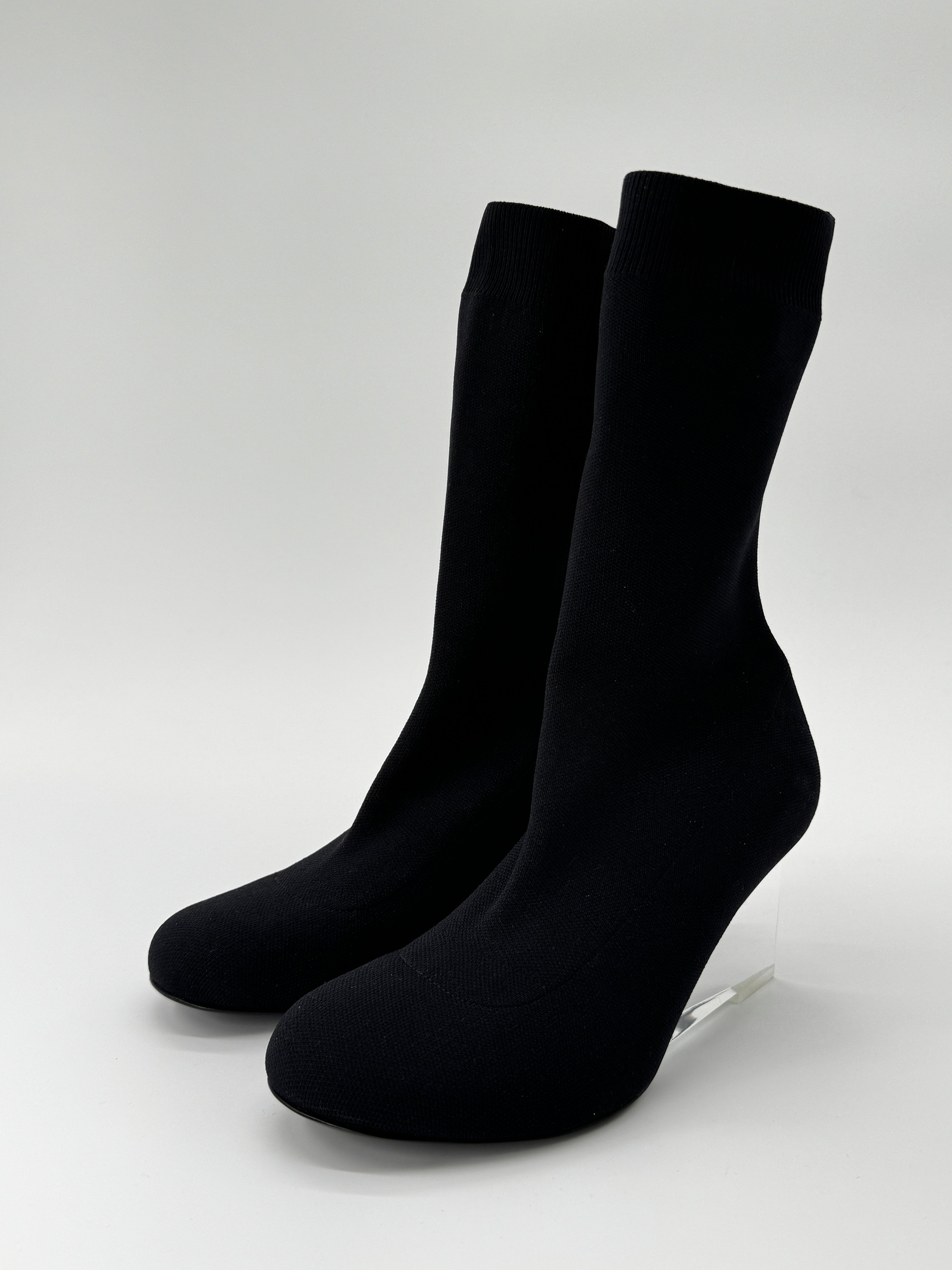 Alexander Mcqueen Shard Ankle Sock Boots Size 4.5 UK