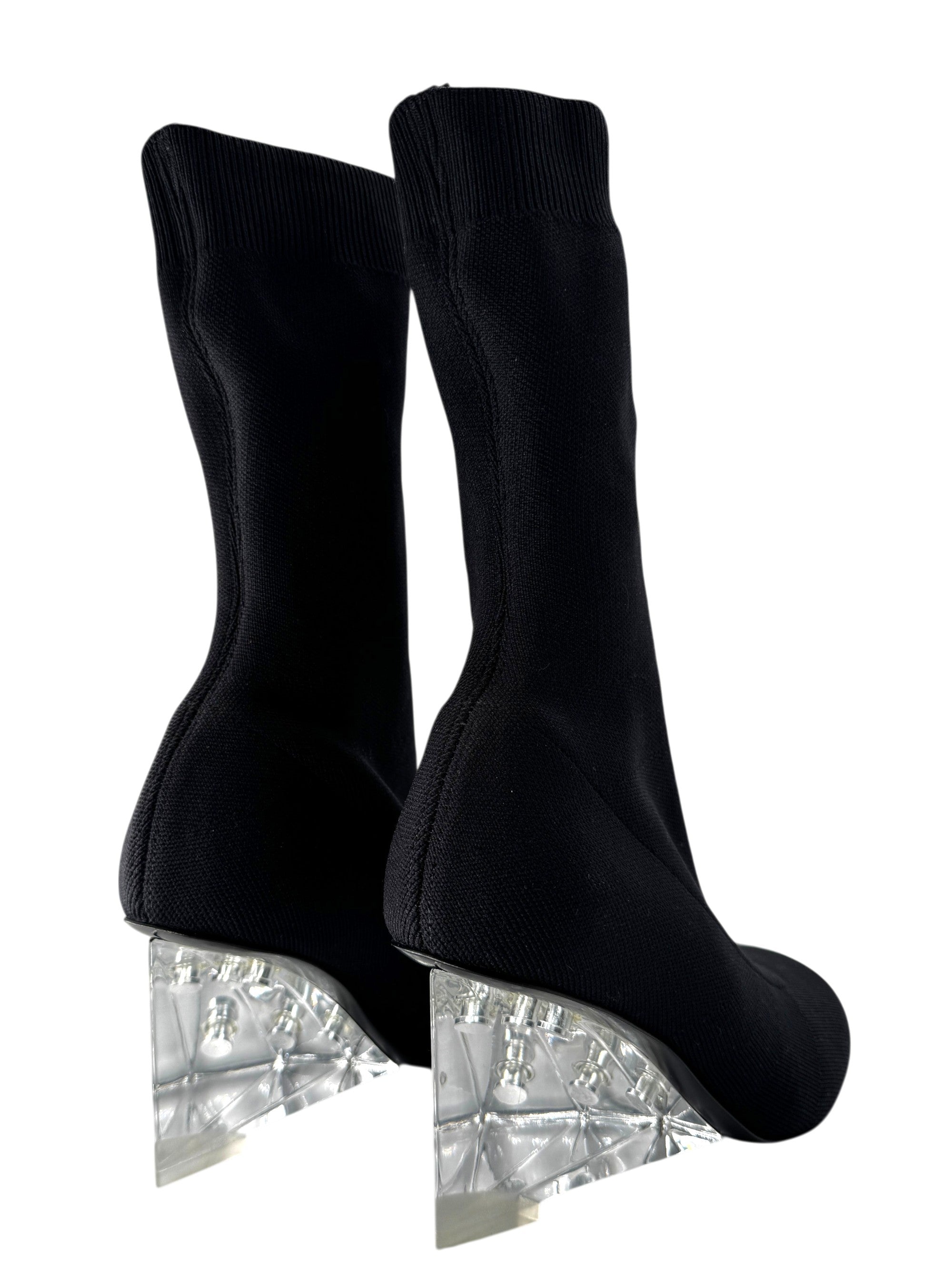 Alexander Mcqueen Shard Ankle Sock Boots Size 4.5 UK