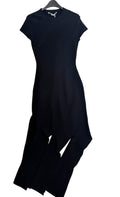 StellaMcCartney Lurex Rib Knit Midi Dress Size 10 UK