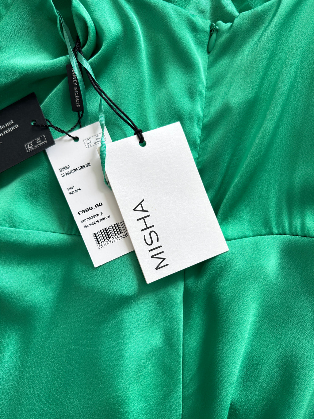 Misha Agustina Long Slip Dress EU38/UK 10