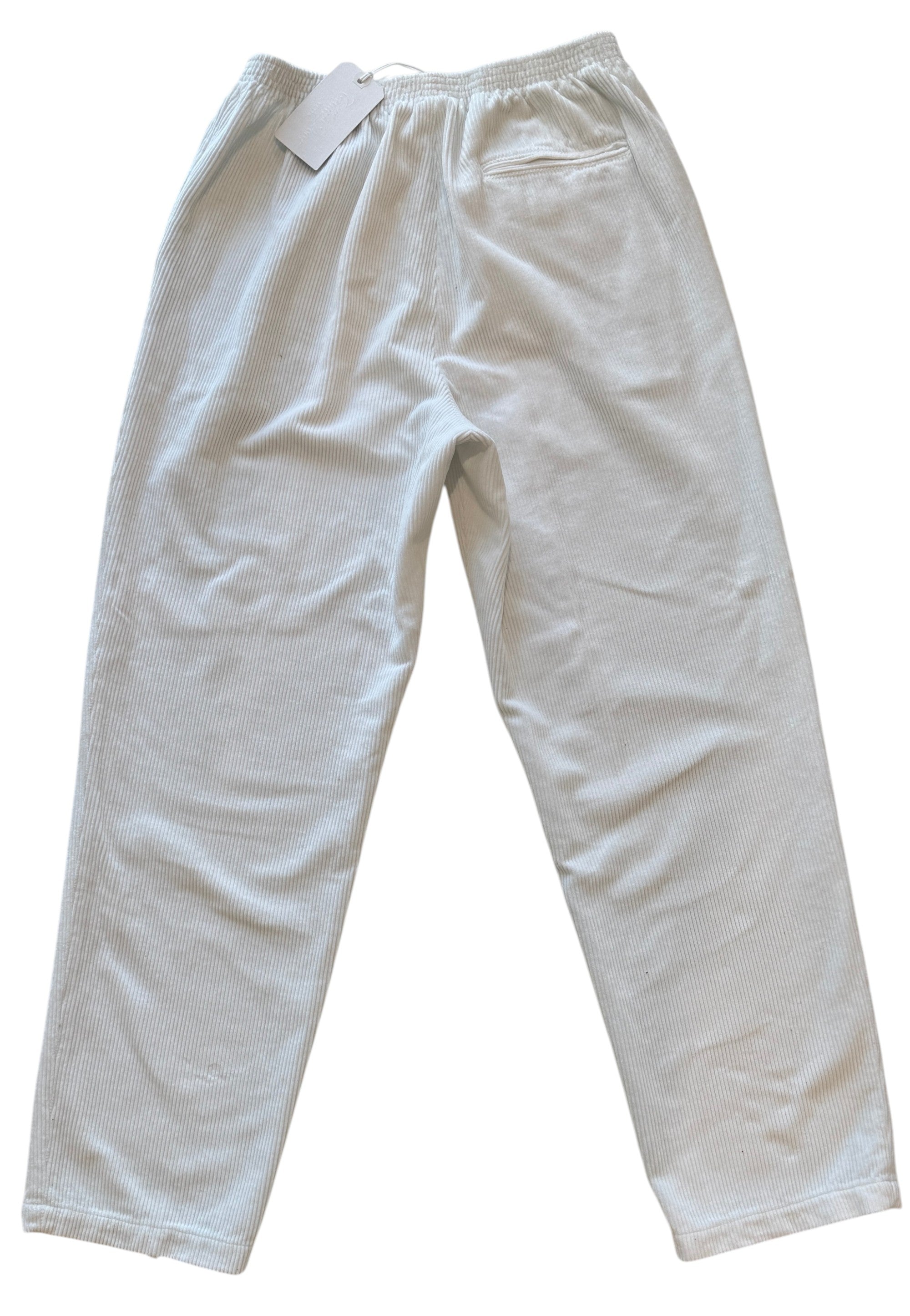 Cellar Door Corduroy White Trousers Size 34W