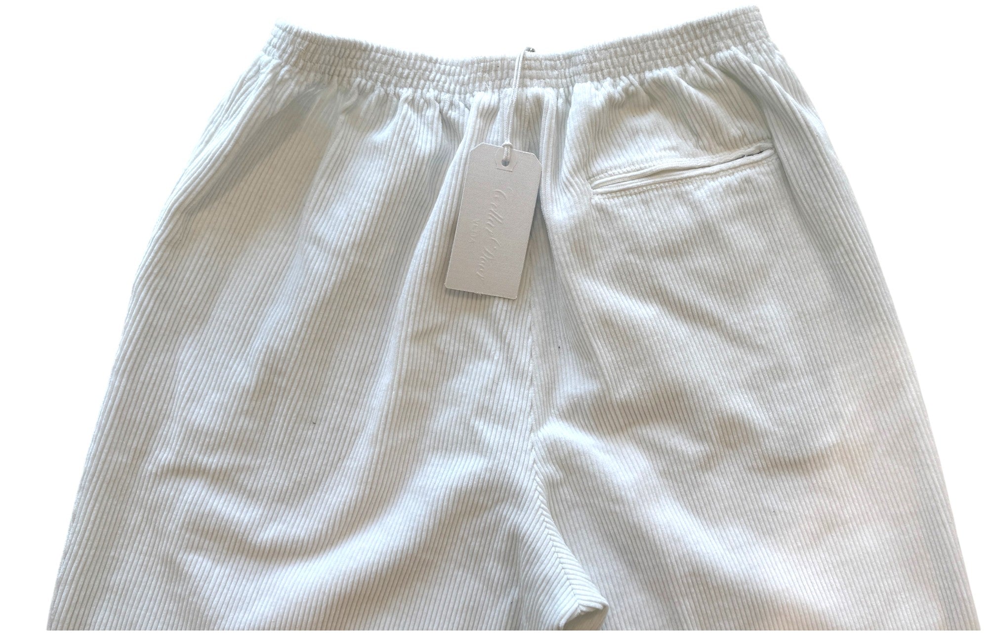 Cellar Door Corduroy White Trousers Size 34W