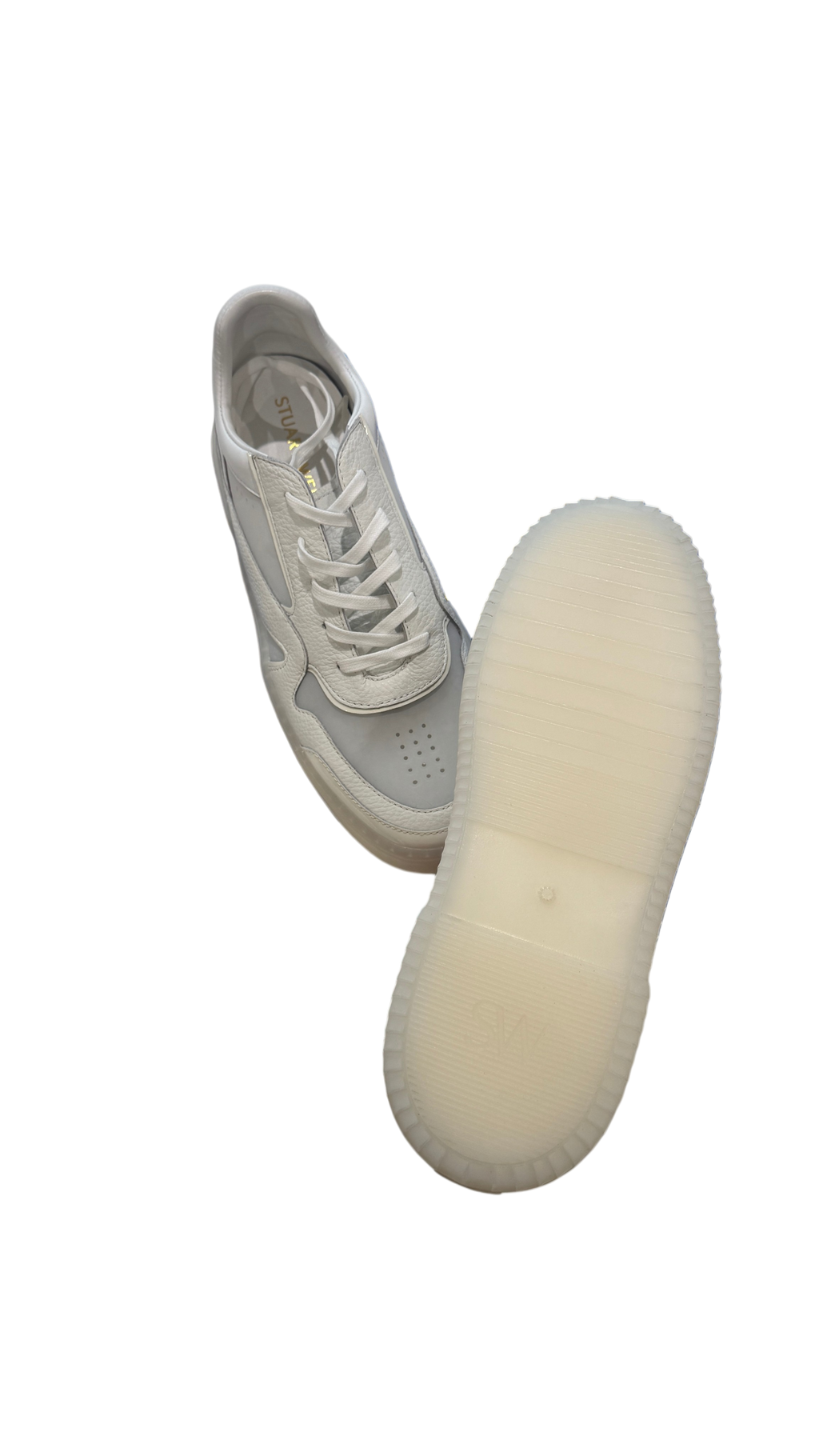 Stuart Weitzman Sneakers White Size 10-10.5 UK