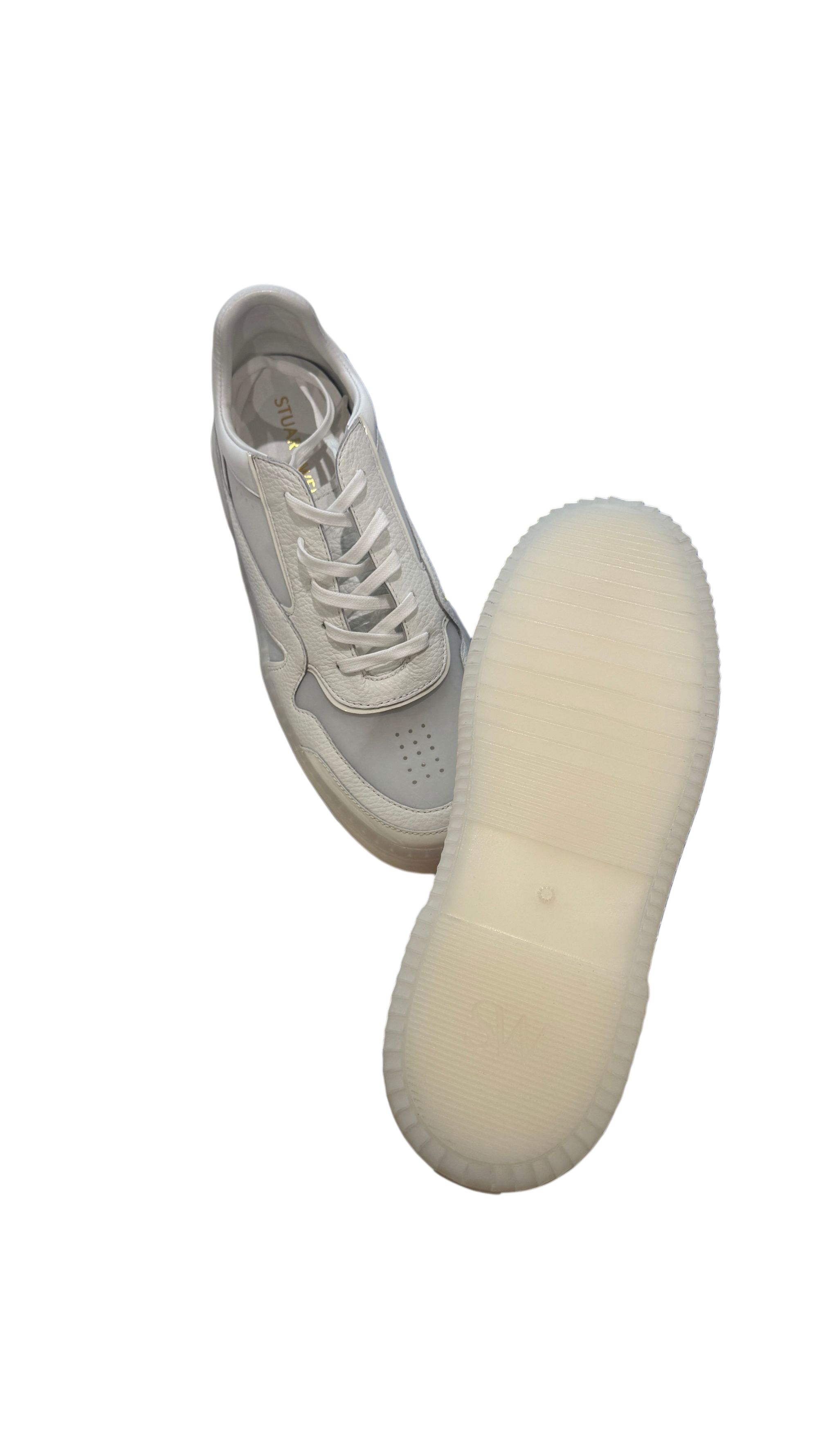 Stuart Weitzman Sneakers White Size 10-10.5 UK